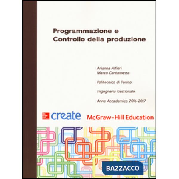 Programmazione e controllo della produzione