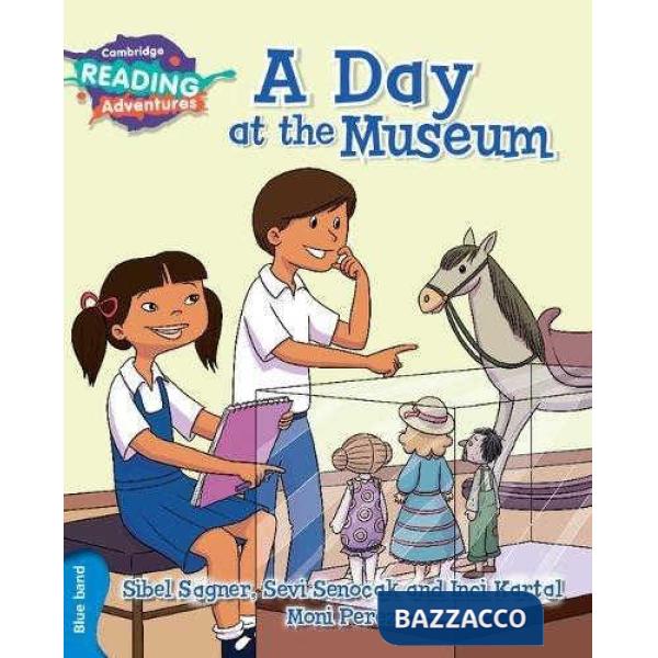 READ ADV BLUE A DAY AT THE MUSEUM BLUE