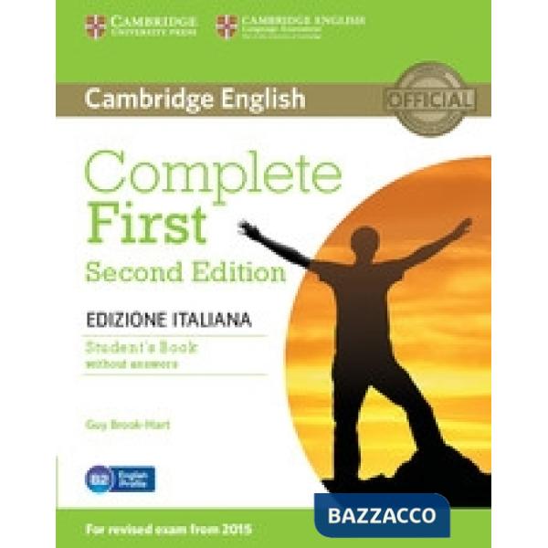 COMPLETE FIRST 2ED SB W/O + E-SB + E-WB W/O + AUDIO