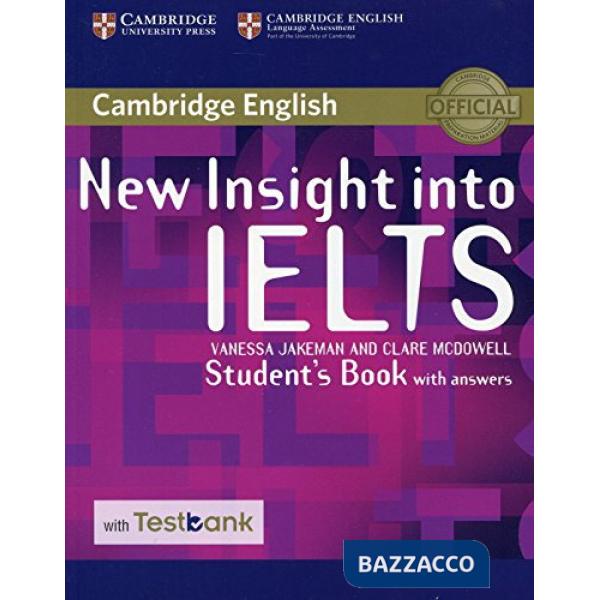 NEW INSIGHT IELTS STD W/A TESTBANK