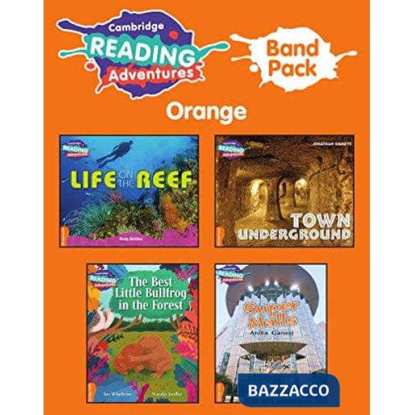 CAMB READ ADV ORANGE BAND PACK OF 8