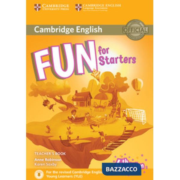 FUN FOR STARTERS 4ED TCH + AUDIO