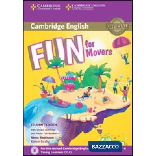 FUN FOR MOVERS 4ED SB + BOOKL + ONLINE ACT.