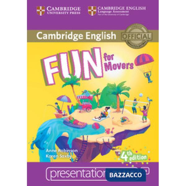 FUN FOR MOVERS 4ED PRES PLUS DVDROM