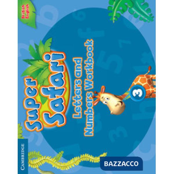SUPER SAFARI LEVEL 3 LETTERS&NUMBERS WB