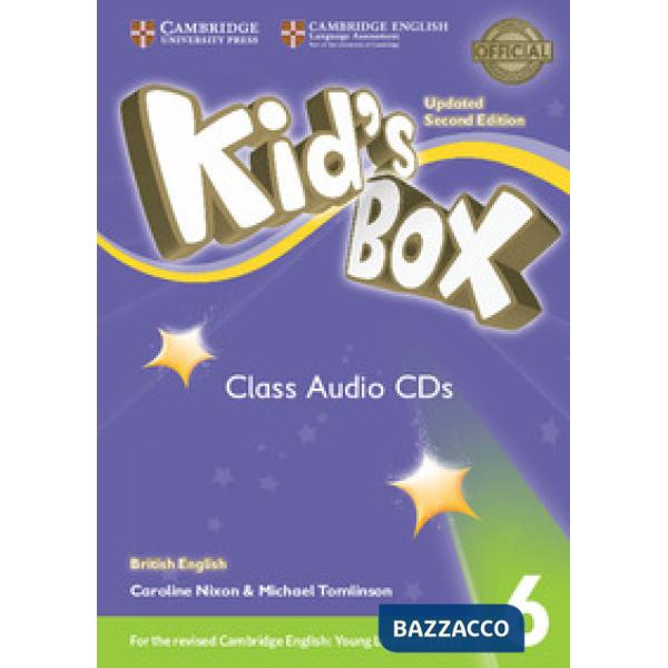 KID'S BOX 2ED UPD 6 CLASS AUDIO CD