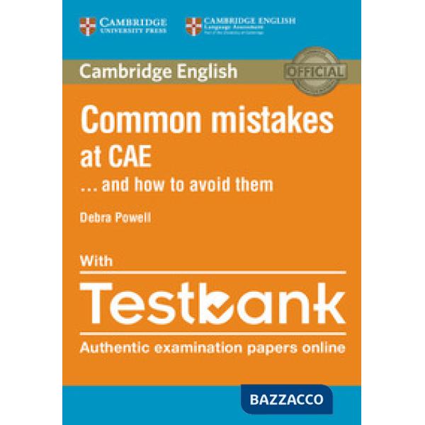 COMMON MISTAKES CAE + TESTBANK