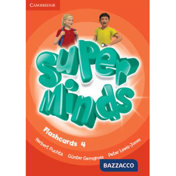 SUPER MINDS 4 FLASHCARDS