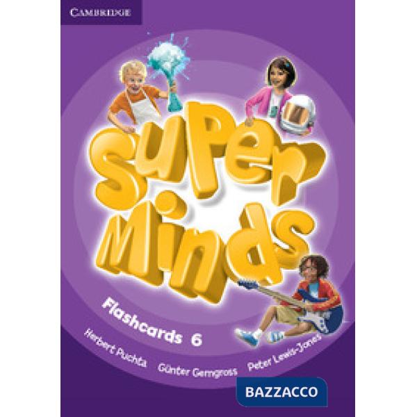 SUPER MINDS 6 FLASHCARDS