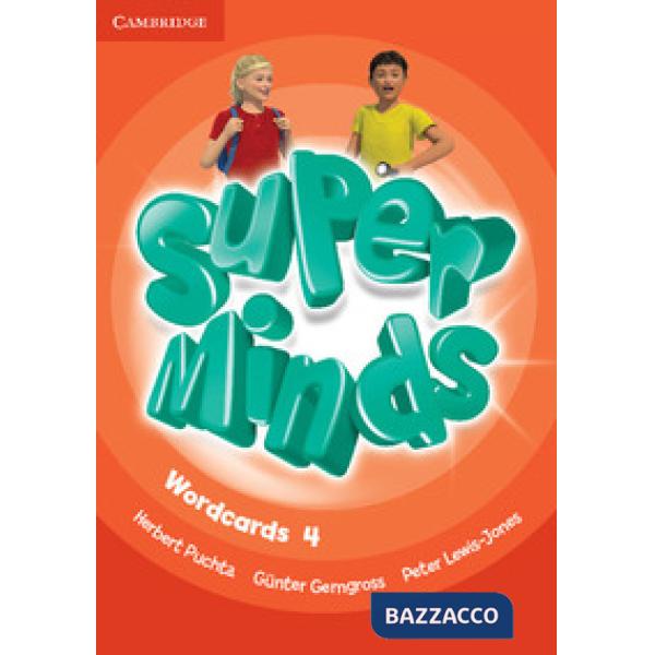 SUPER MINDS 4 WORDCARDS (PACK OF 83)