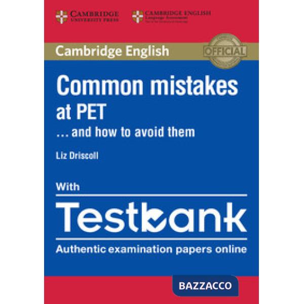 COMMON MISTAKES PET + TESTBANK