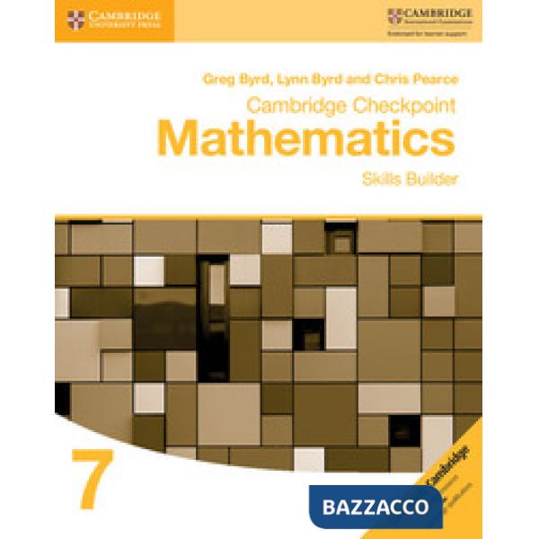 CAMBRIDGE CHECKPOINT MATHEMATICS SKILLS WB 7