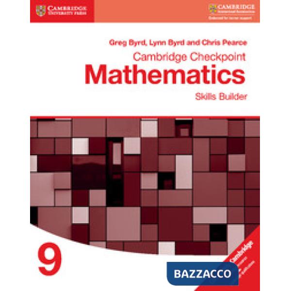 CAMBRIDGE CHECKPOINT MATHEMATICS SKILLS WB 9