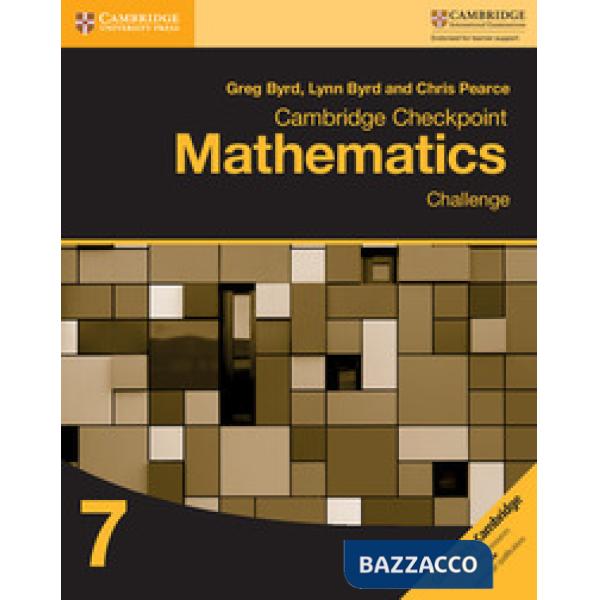 CAMBRI. CHECKPOINT MATHEMATICS CHALLENGE WB 7