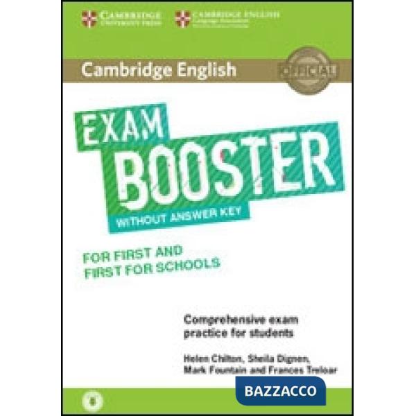 EXAMS BOOSTER FIRST FOR SCHOOLS + AUDIO