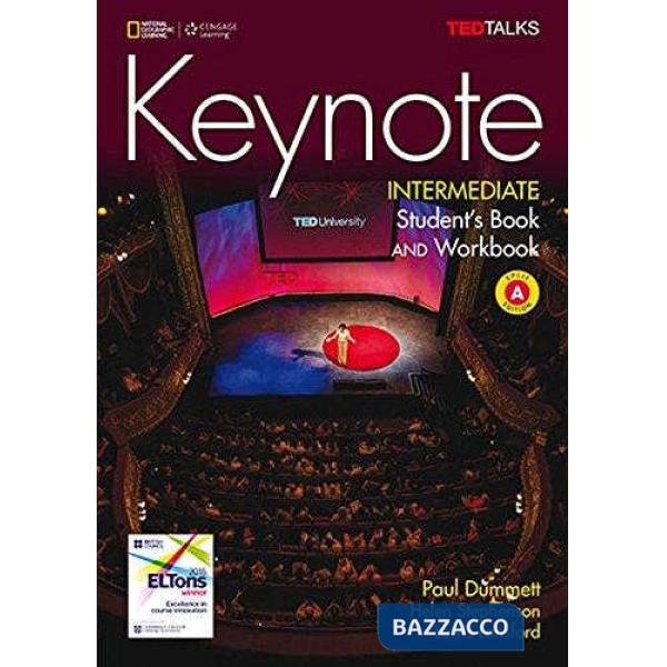 KEYNOTE INTERMEDIATE SPLIT A SB/WB + DVD + C