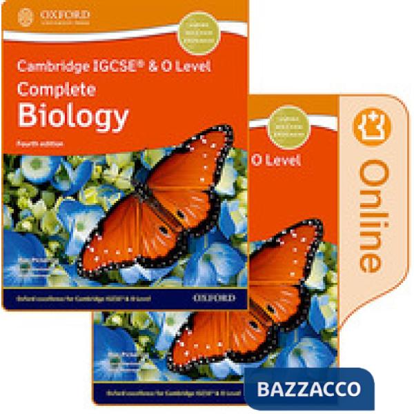 IGCSE-O: COMPL BIOLOGY 4E - SB + ONLINE