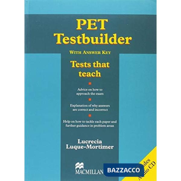 PET TESTBUILDER WITH KEY + CD