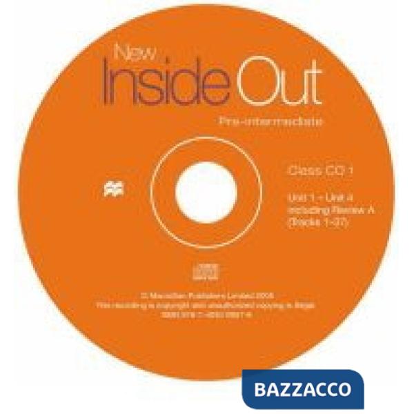 NEW INSIDE OUT PRE-INTERMEDIATE CLASS AUDIO CDS