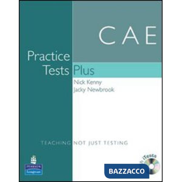PRACTICE TESTS PLUS CAE + CD-ROM NO KEY