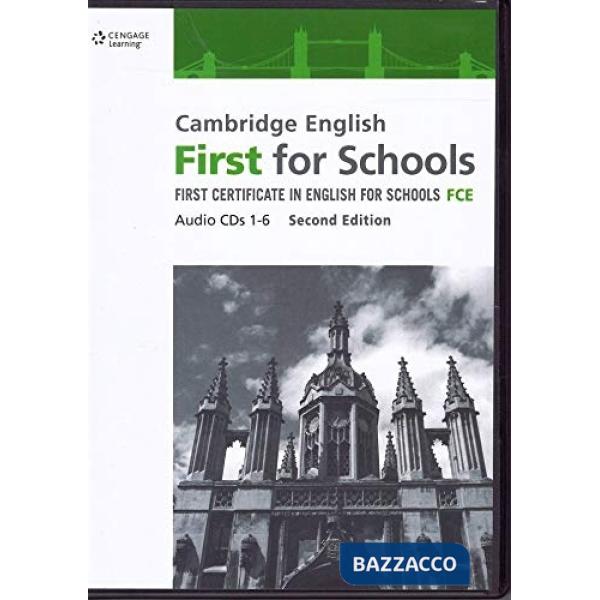 CAMBRIDGE ENGLISH FOR SCHOOLS FIRST - CD'S