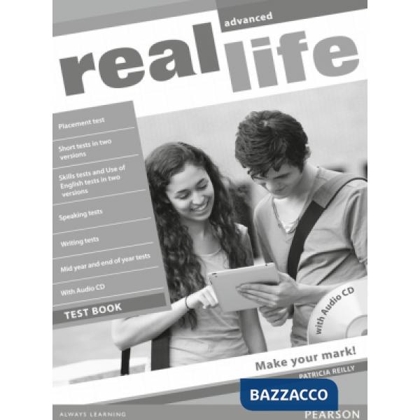 REAL LIFE ADVANCED TEST BOOK AND AUDIO CD