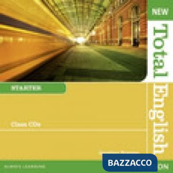 NEW TOTAL ENGLISH STARTER CLASS CDS