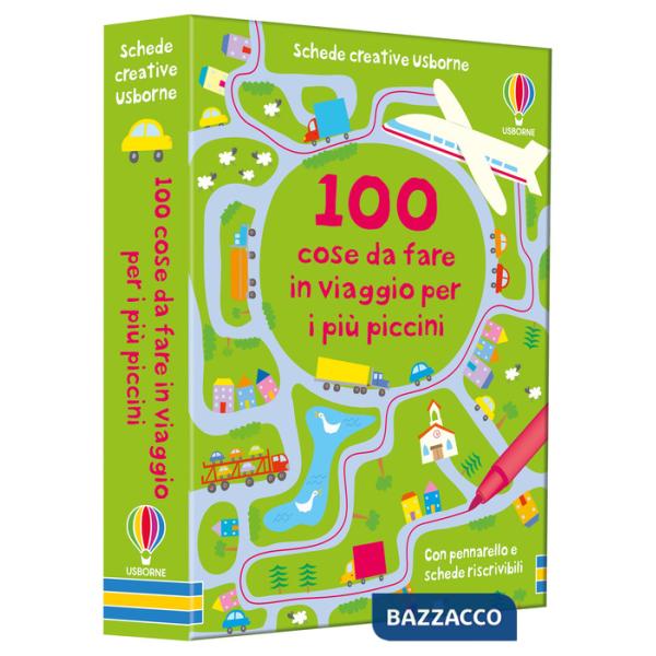 100 cose da fare in viaggio per i più piccini. Ediz. illustrata. Con pennarello