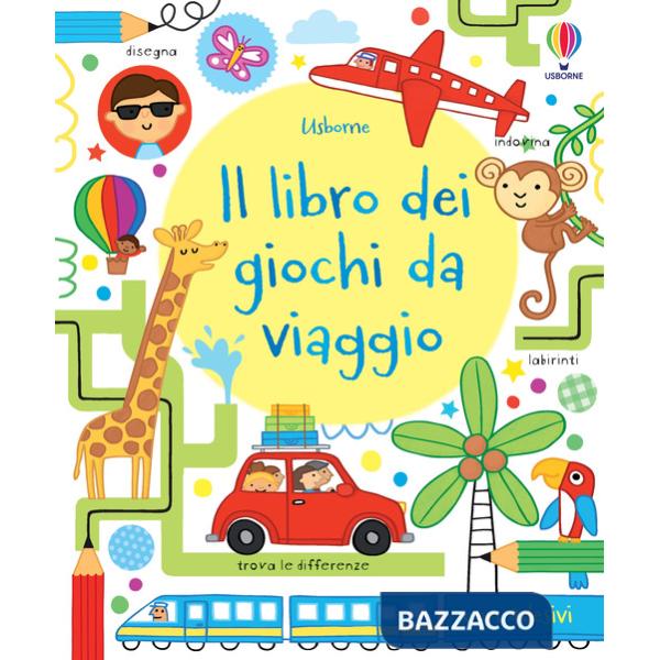 Libro dei giochi da viaggio. Con adesivi. Ediz. illustrata (Il)