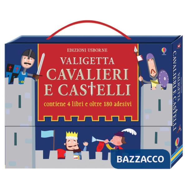 Valigetta cavalieri e castelli. Ediz. illustrata