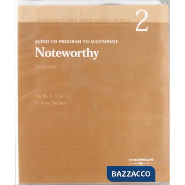 NOTEWORTHY 3E CLASS CD'S