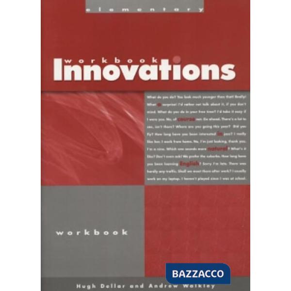 INNOVATIONS ELEM. WORKBOOK + KEY