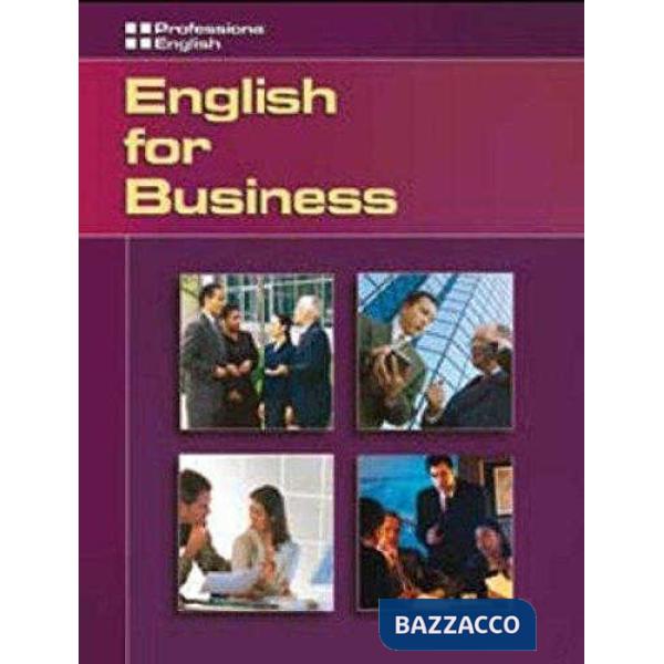 ENGLISH FOR BUSINESS TEXT + CD