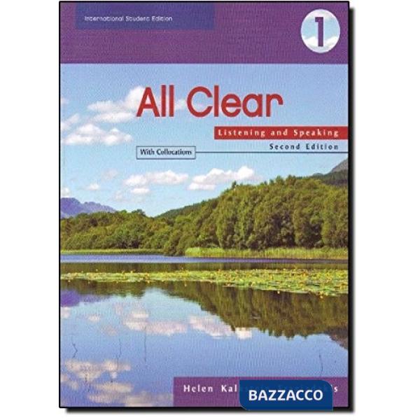 ALL CLEAR 1 STUDENT'S BOOK
