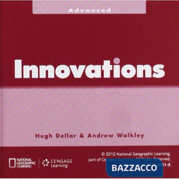 INNOVATIONS ADVANCED AUDIO CD'S