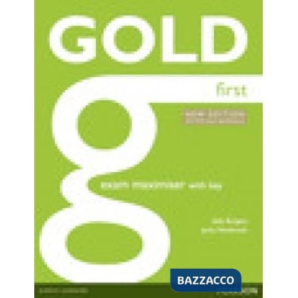 GOLD FIRST 2015 MAX + ONLINE AUDIO + KEY