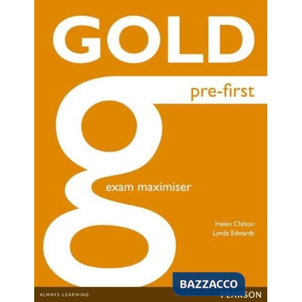 GOLD PRE-FIRST EXAM MAXIMISER NO KEY