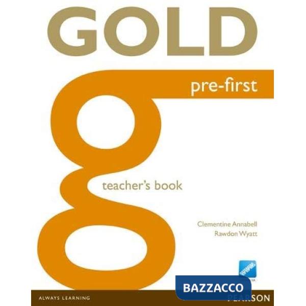 GOLD PRE-FIRST TEACHER'S BOOK