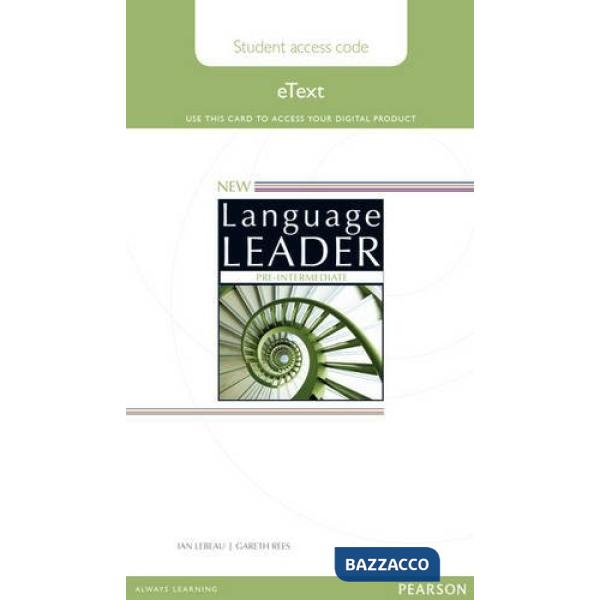 NEW LANGUAGE L PRE INT TB ETEXT IWB