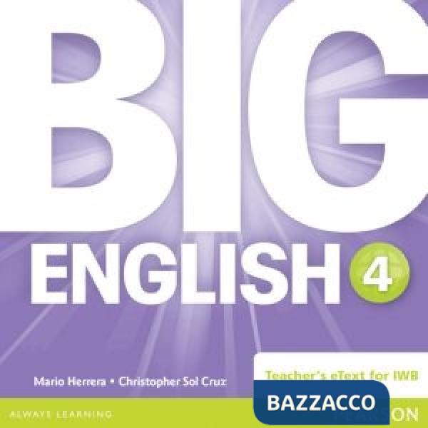 BIG ENGLISH 4 TEACHER'S ETEXT CD-ROM
