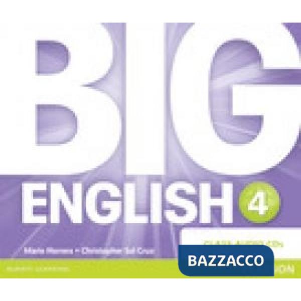BIG ENGLISH 4 AUDIO CD