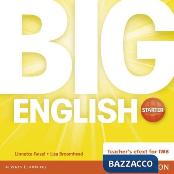 BIG ENGLISH STARTER TEACHERS ETEXT CD-ROM