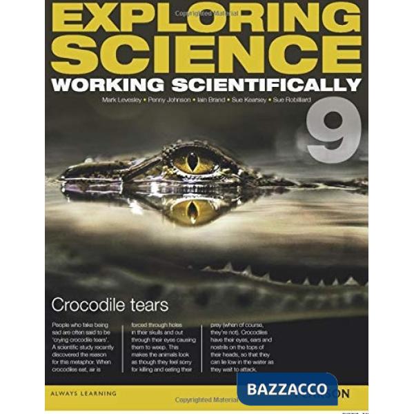 WORKING SCIENTIFICALLY EXPLORING SCIENCE 9