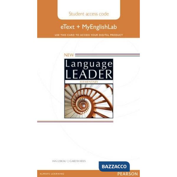 NEW LANGUA ELEM ETEXT COURSE BOOK W/MY ENG LAB