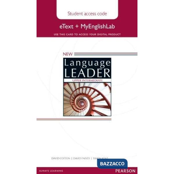 NEW LANGUAGE LEADER UPPER INT ETEXT + MEL