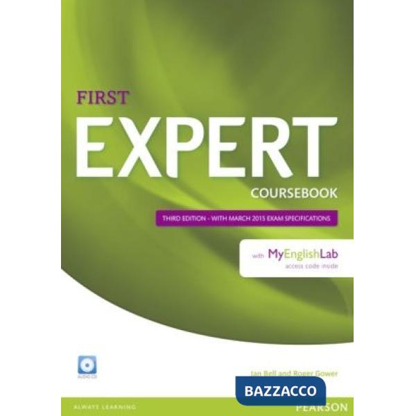 EXPERT FIRST COURSEBOOK + MYENGLISHLAB