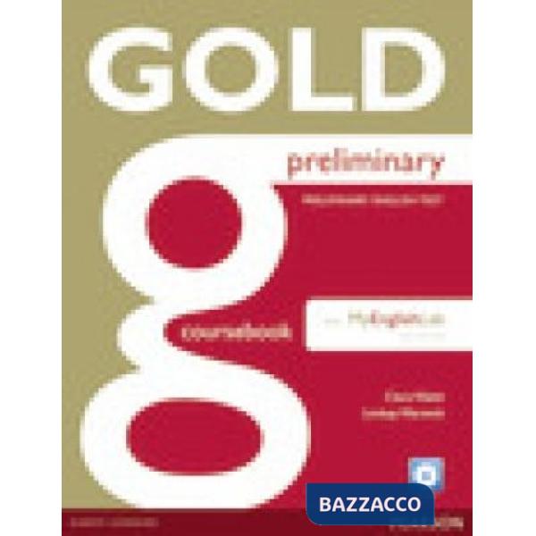 GOLD PRELIMINARY COURSEBOOK + CD-R + MEL