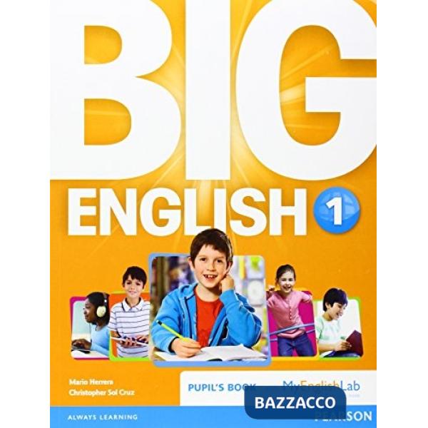 BIG ENGLISH 1 PUPIL'S BOOK + MYENGLISHLAB