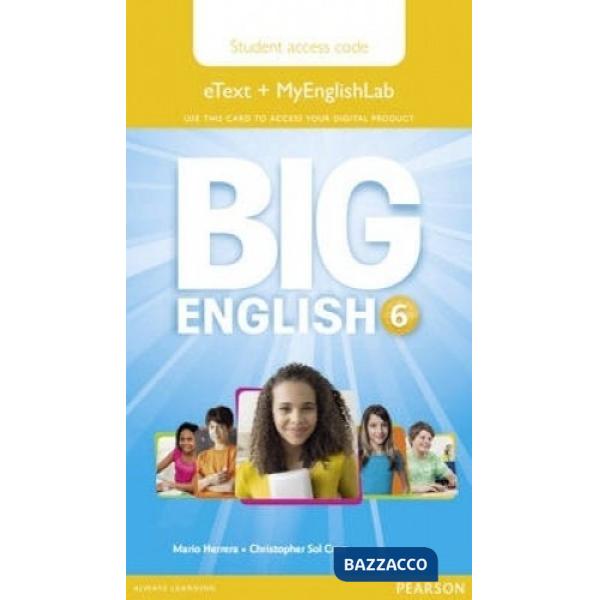 BIG ENG 6 TETEXT W/MY LAB