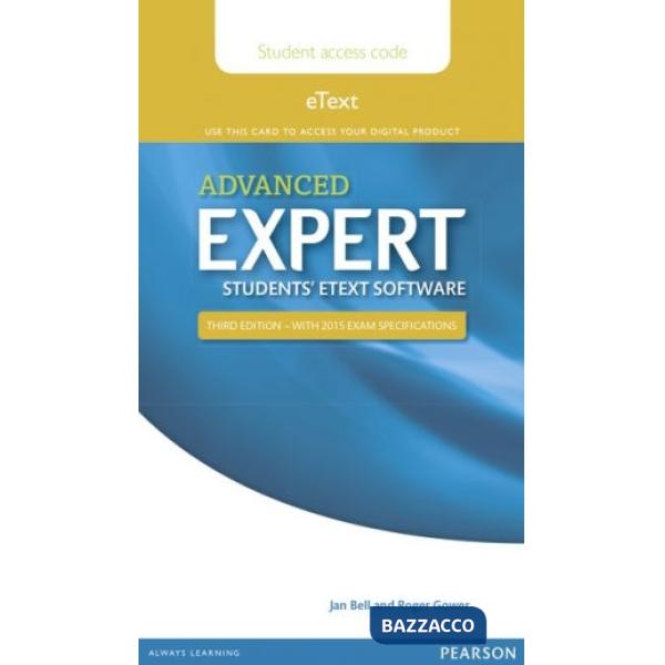 EXPERT ADVANCED STUDENT ETEXT ACCESS CARD